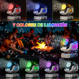 Máquina de Burbujas para Fiesta con Luces RGB