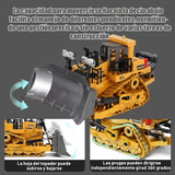 Excavadora Bulldozer Volquete RC 4WD Escala 1:20