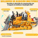 Excavadora Bulldozer Volquete RC 4WD Escala 1:20