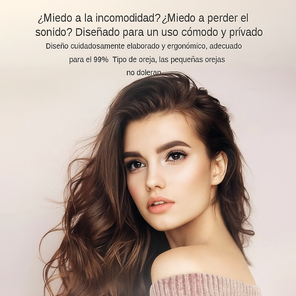 Auriculares Inalámbricos Invisibles Bluetooth 5.2