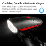 Faro LED para Bicicleta Súper Brillante USB