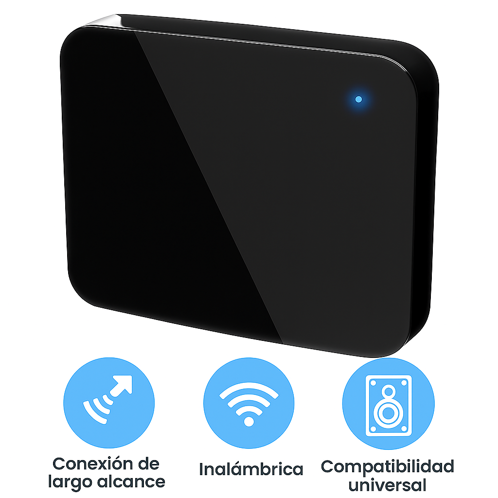 Adaptador Inalámbrico Bluetooth para Docks de Audio