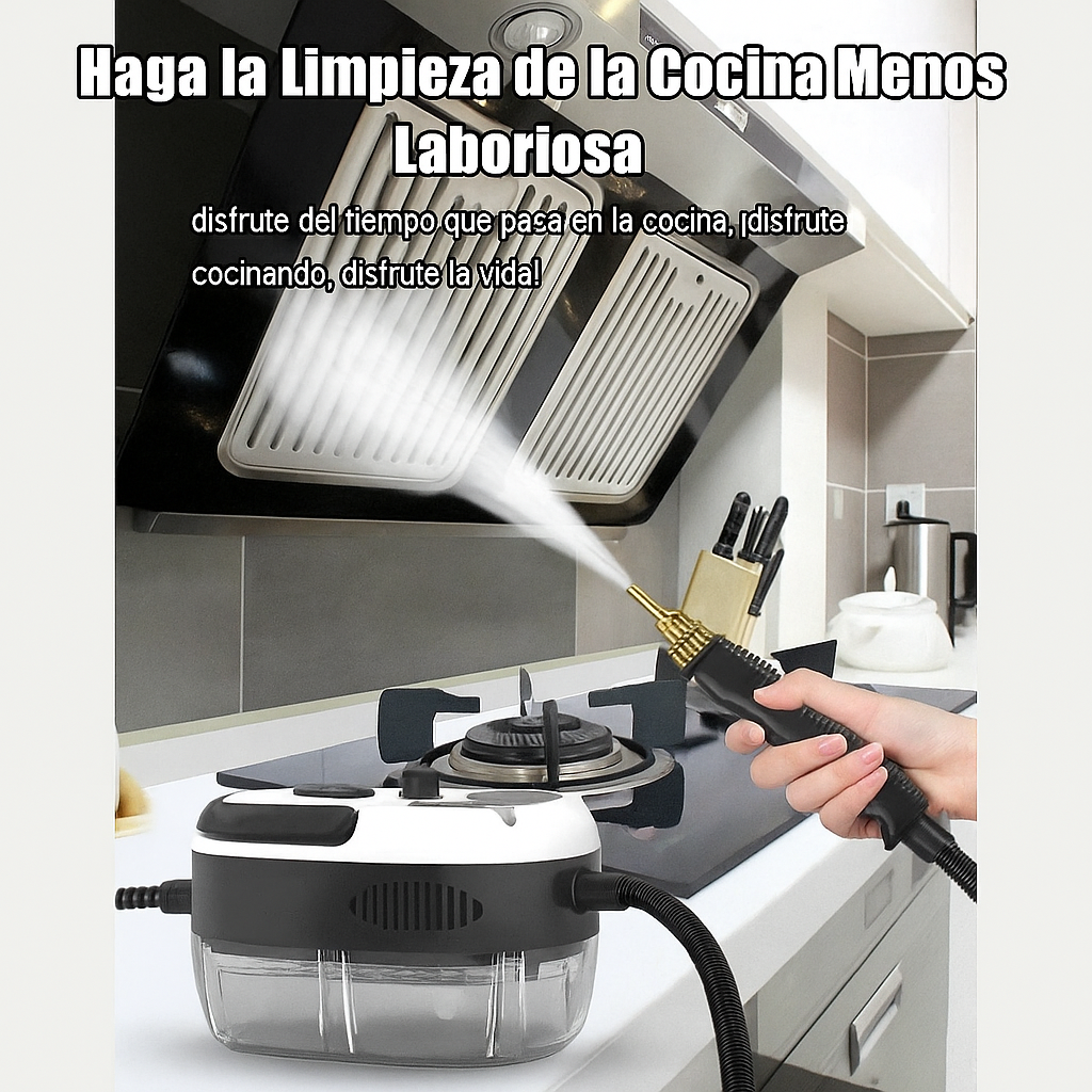 Limpiador de Vapor de Mano Inalámbrico 2500W