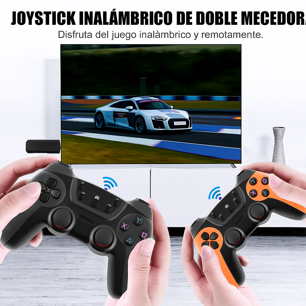 Consola Retro 4K con 41,000 Juegos y 2 Mandos