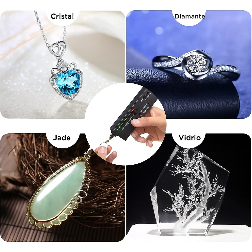Probador Profesional de Diamantes Portátil