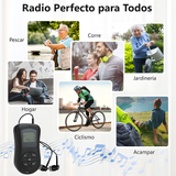 Radio Portátil Mini de Bolsillo AM/FM