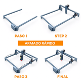 Grabadora Láser de Precisión para Madera y Cuero
