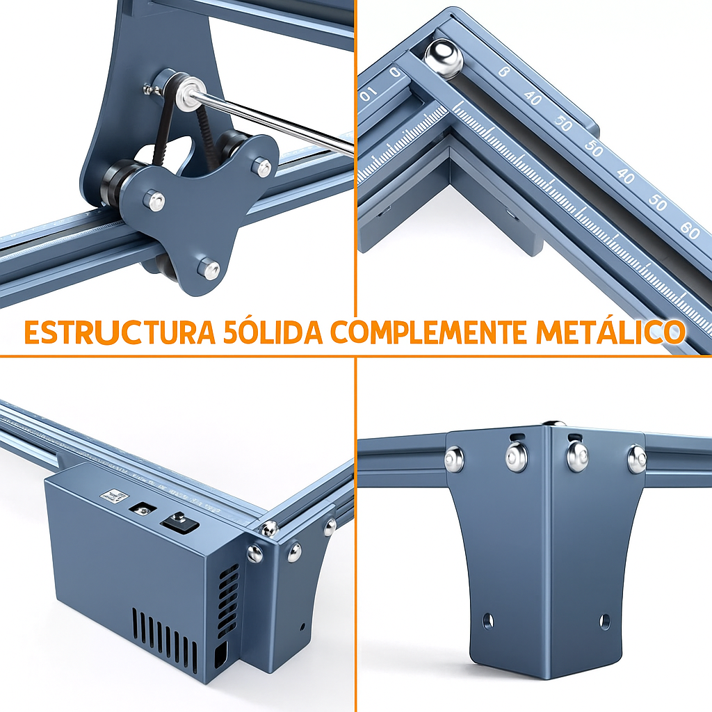 Grabadora Láser de Precisión para Madera y Cuero