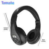 Auriculares Bluetooth con Radio FM y Graves Potenciados