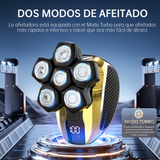 Afeitadora de Cabeza 6D Recargable para Hombres Calvos