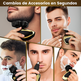 Afeitadora de Cabeza 6D Recargable para Hombres Calvos