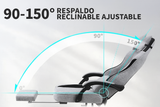 Silla de Juego Ergonómica con Reposapiés Ajustable
