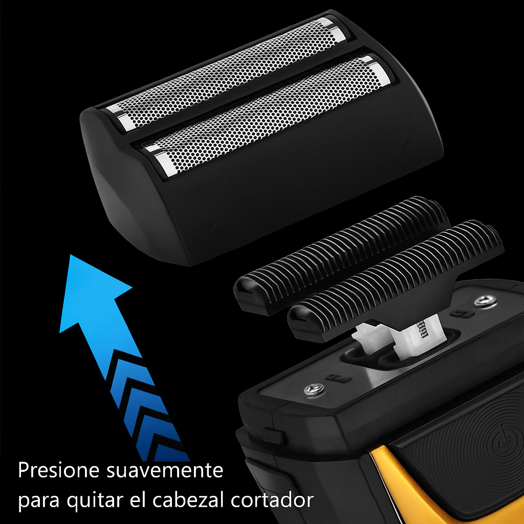 Afeitadora Eléctrica 4D para Cara y Cabeza