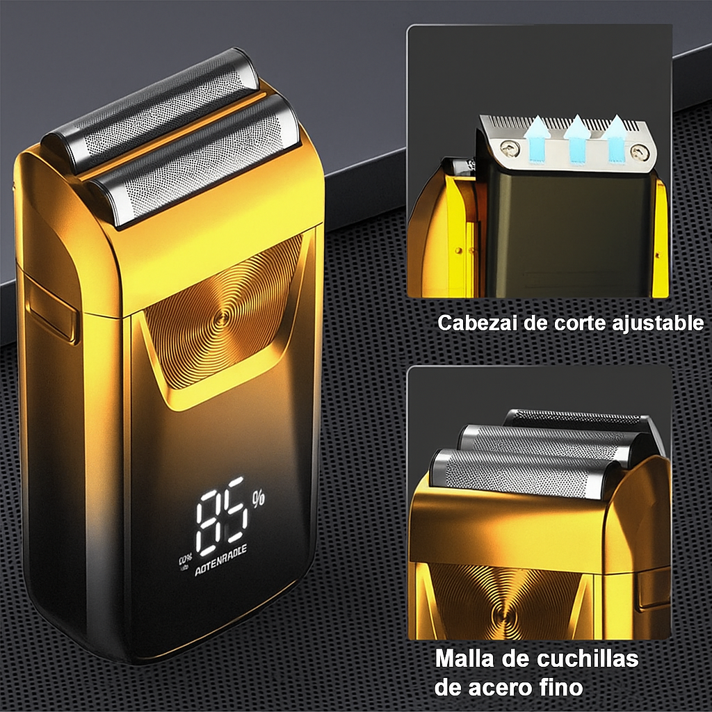 Afeitadora Eléctrica 4D para Cara y Cabeza