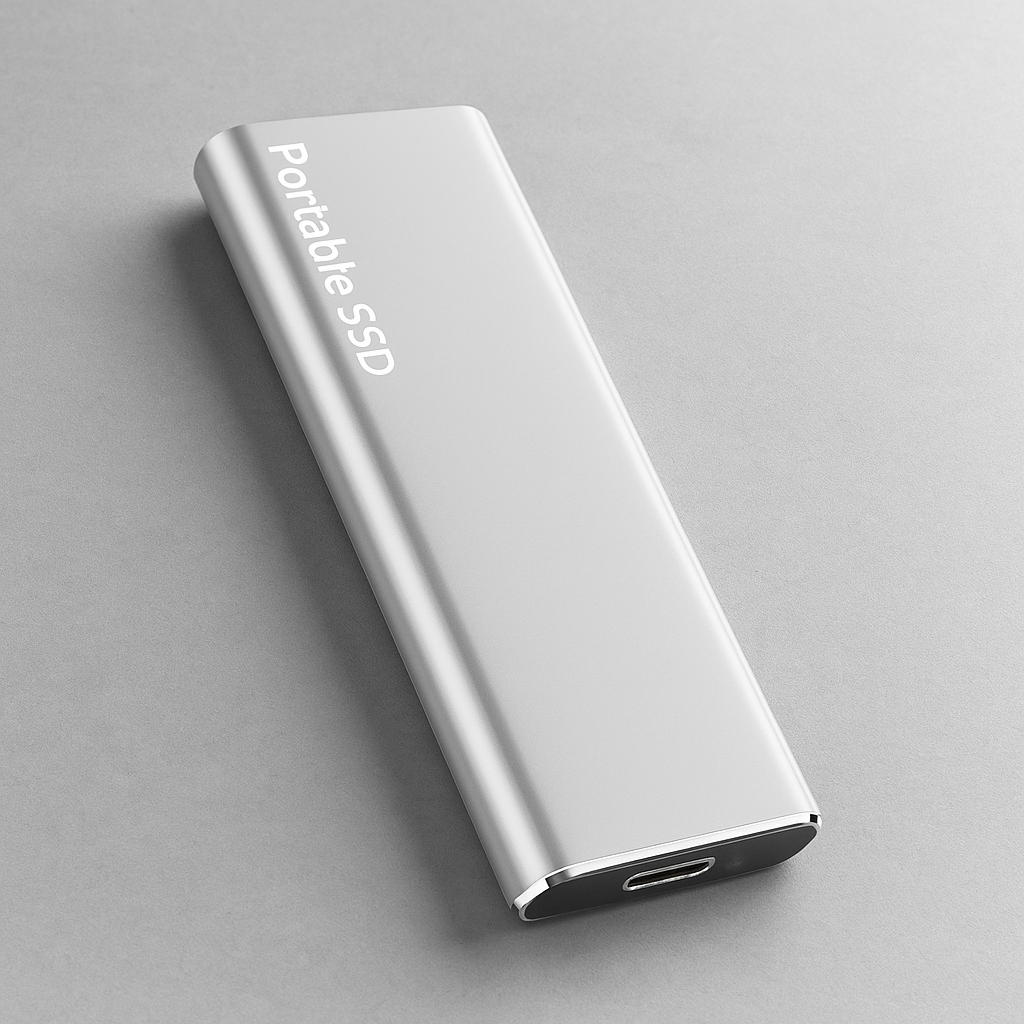 Disco Duro Externo 4TB USB-C Ultra Delgado