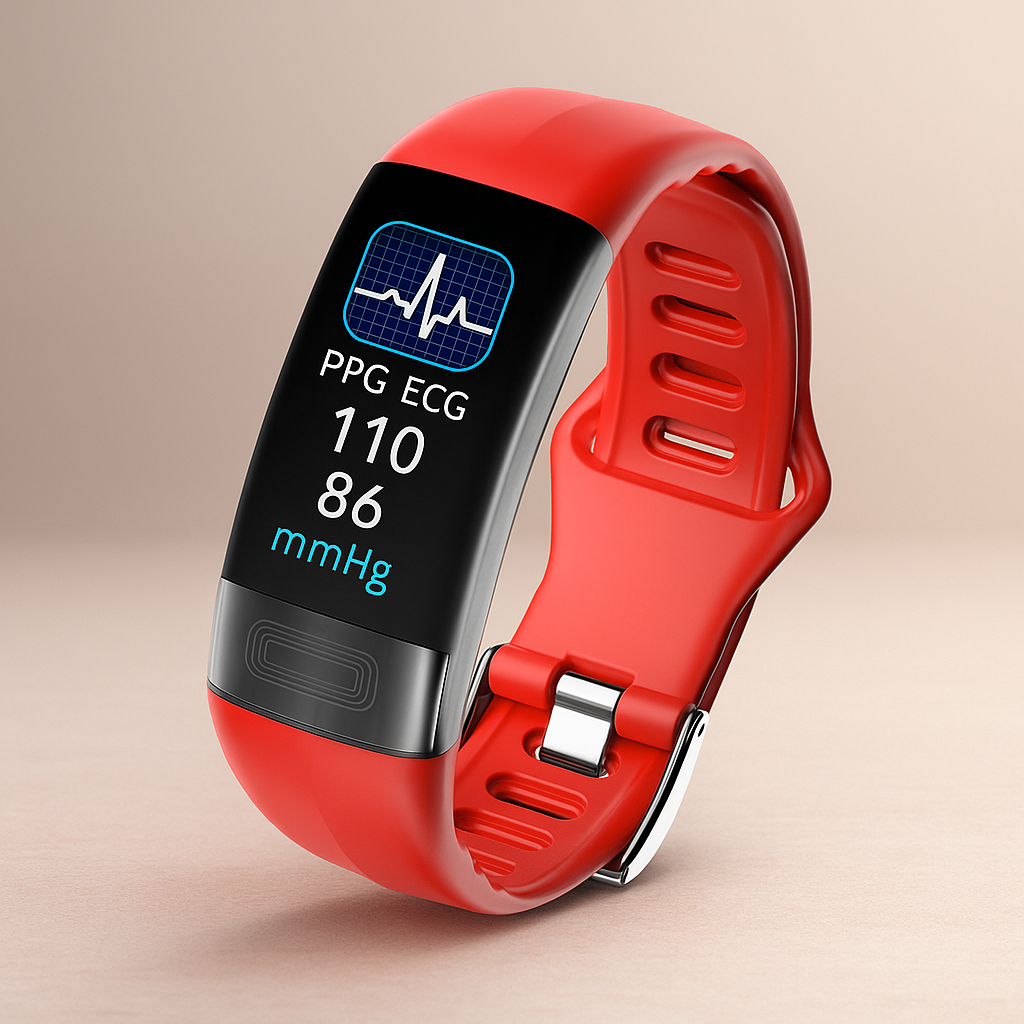 Reloj Inteligente ECG y Presión Arterial Salud IP67