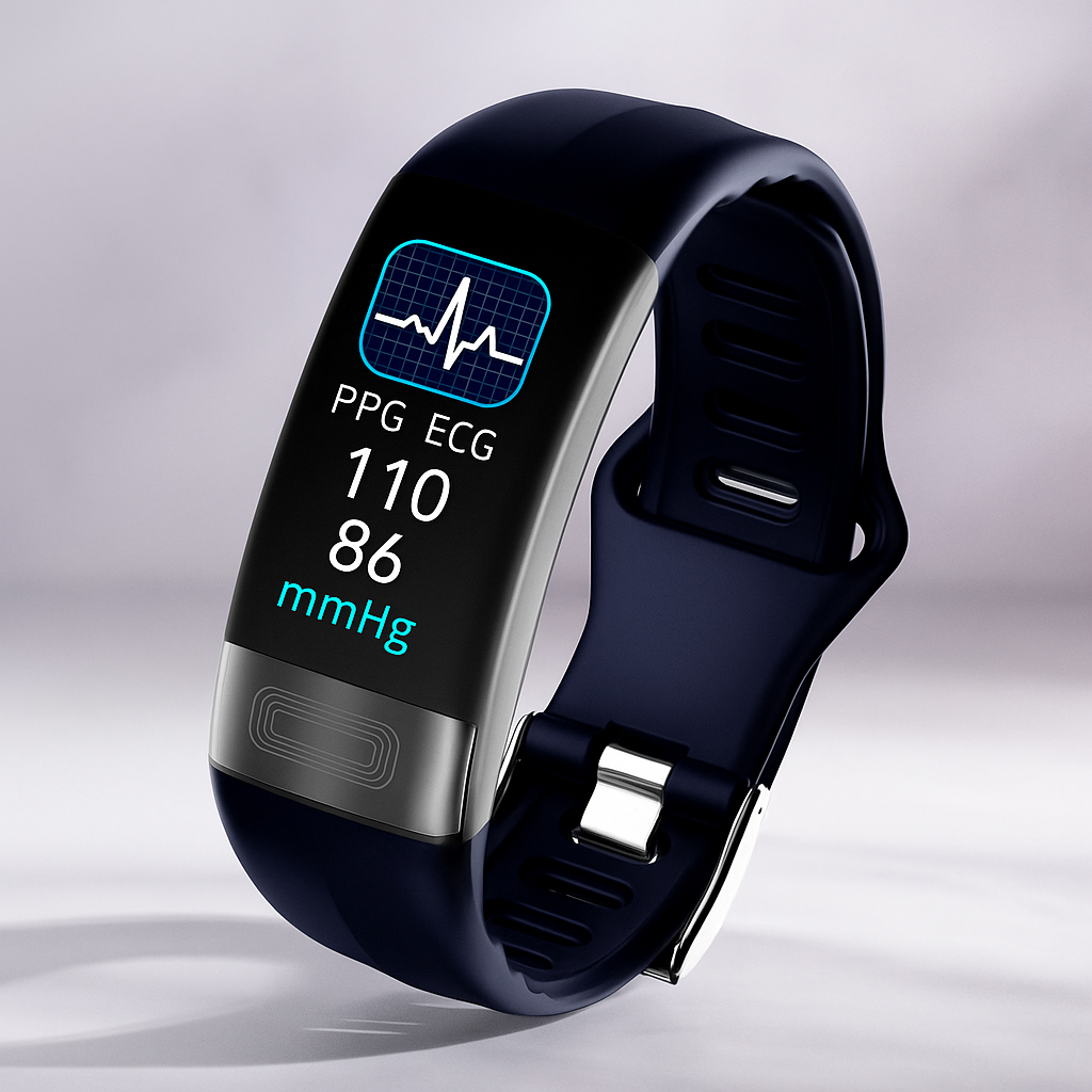 Reloj Inteligente ECG y Presión Arterial Salud IP67