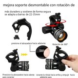 Luz Frontal de Bicicleta Súper Brillante 15000 Lúmenes