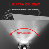 Luz Frontal de Bicicleta Súper Brillante 15000 Lúmenes