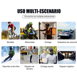 Cámara Corporal 180° Profesional con Visión Nocturna