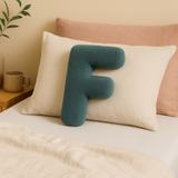 Cojín de Sofá Personalizado con Letras 3D