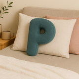 Cojín de Sofá Personalizado con Letras 3D