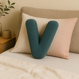 Cojín de Sofá Personalizado con Letras 3D