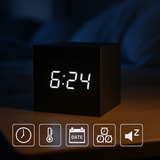 Reloj Despertador Digital LED Compacto
