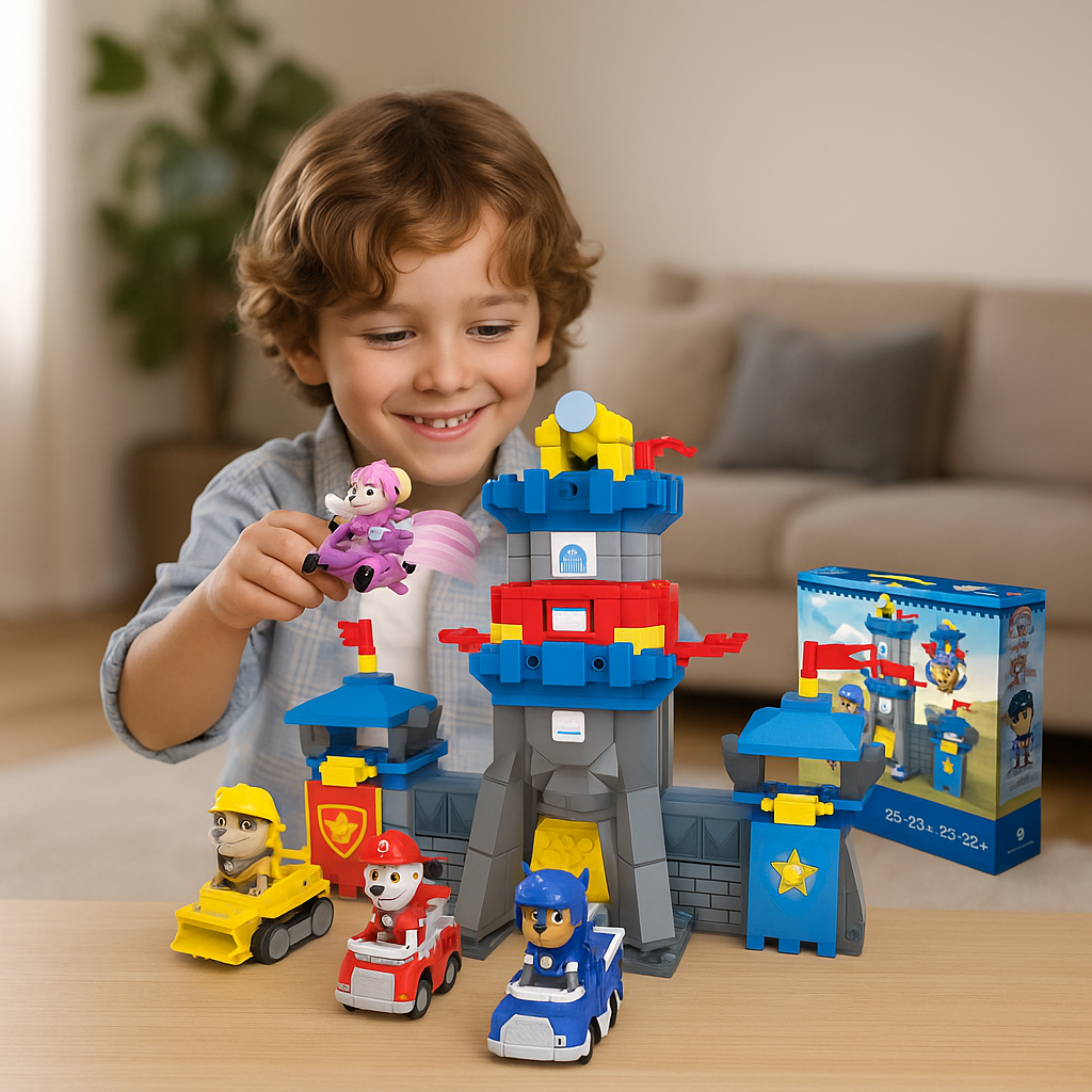 Set de Bloques Torre de Rescate Educativo