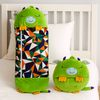 Cojín de Abrazo Infantil con Saco de Dormir de Peluche