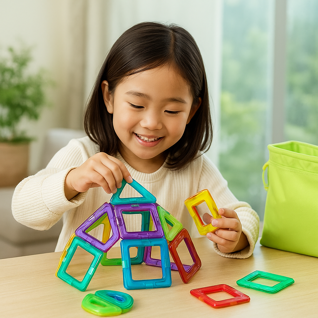 Bloques Magnéticos Educativos para Niños