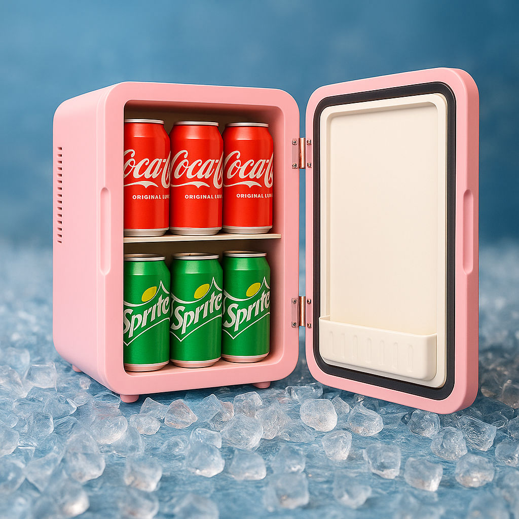 Mini Nevera USB Portátil con Congelador Interno