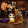 Decantador de Whisky de Vidrio Diseño Perro Elegante