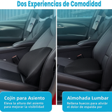 Cojín Viscoelástico Ergonómico para Asiento de Coche