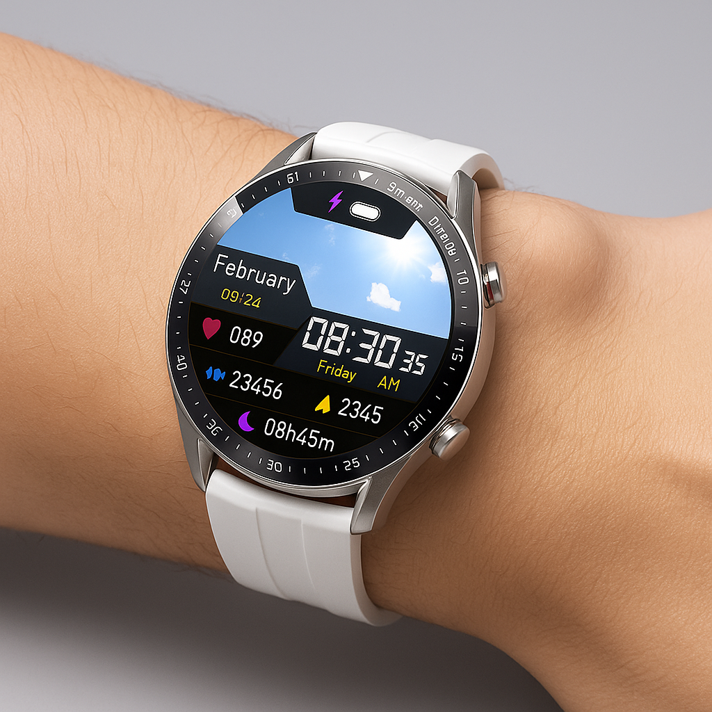 Smartwatch Multifunción con Llamadas y Monitor de Salud