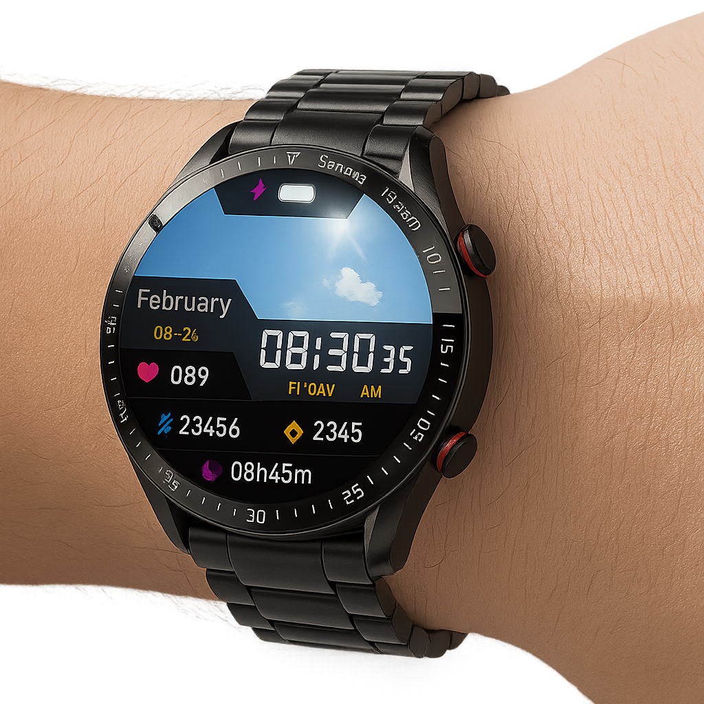 Smartwatch Multifunción con Llamadas y Monitor de Salud