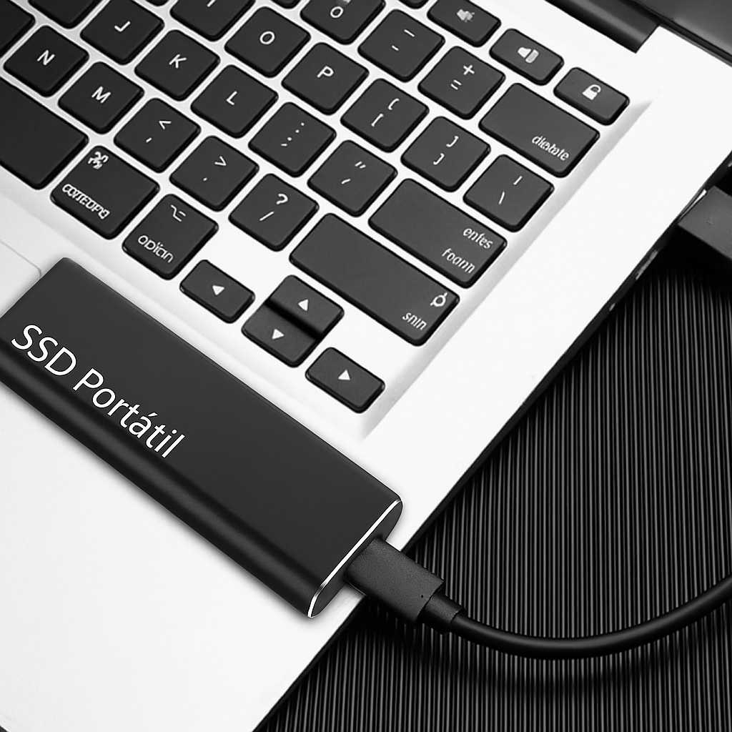 Disco Duro Externo 4TB Ultra Delgado USB-C