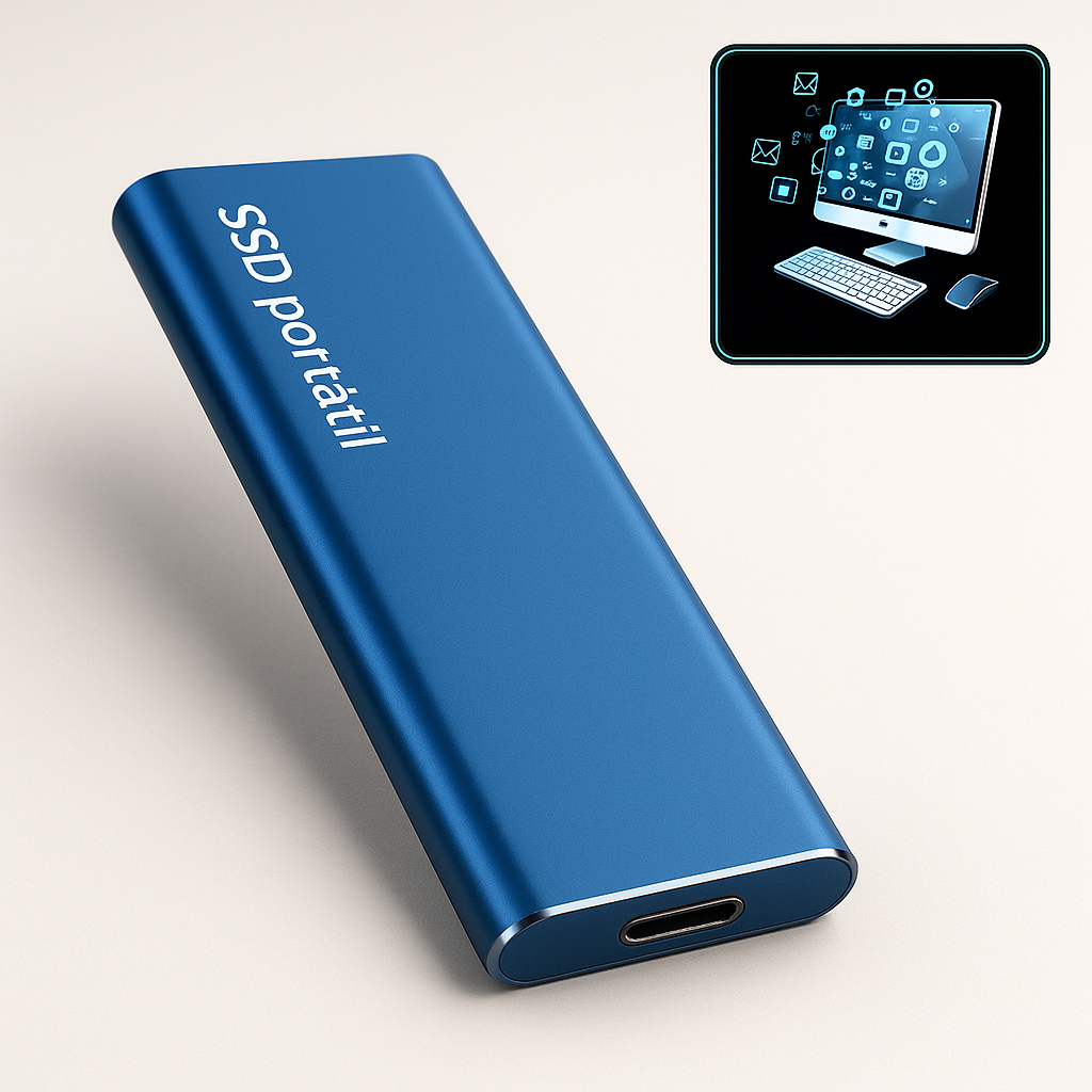 Disco Duro Externo 4TB Ultra Delgado USB-C