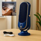 Ventilador USB Portátil Escritorio Recargable 360°