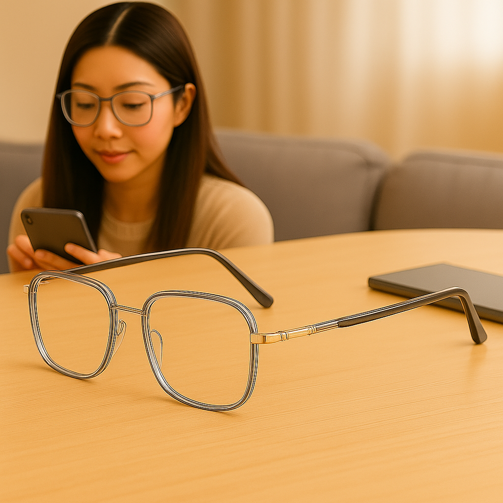 Gafas de lectura sin montura anti luz azul - VYFLAIR
