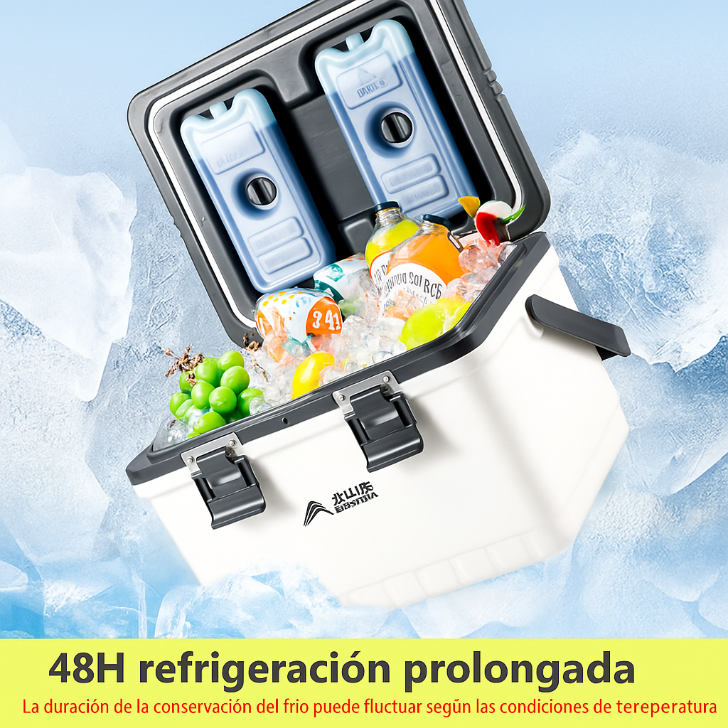 Nevera Portátil Camping Alta Capacidad 48H Enfriamiento