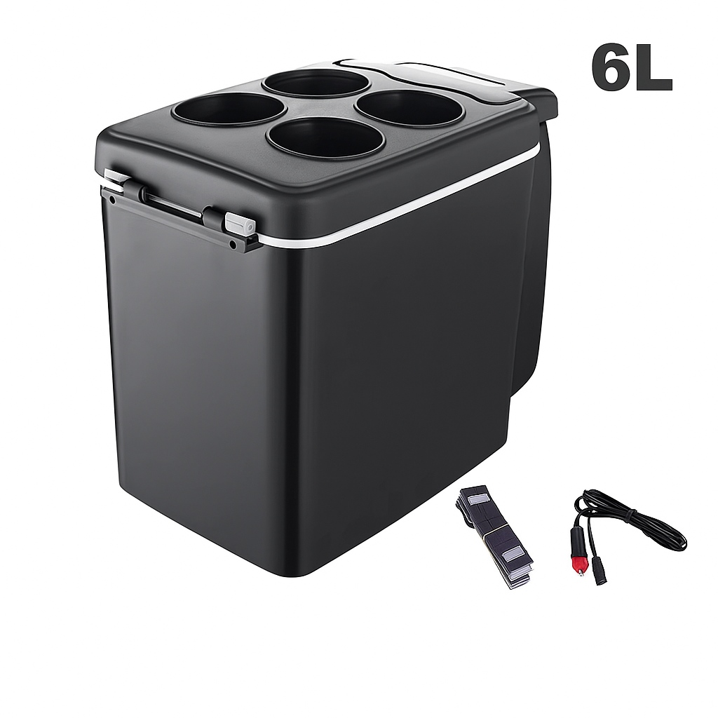 Mini Nevera Portátil 6L para Coche y Hogar