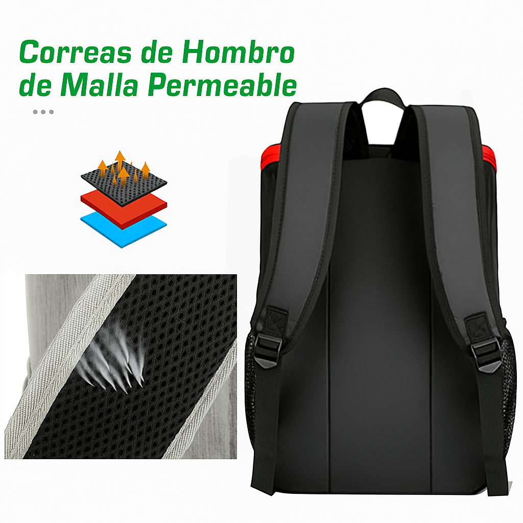 Mochila Térmica 30L Aislada Camping y Picnic