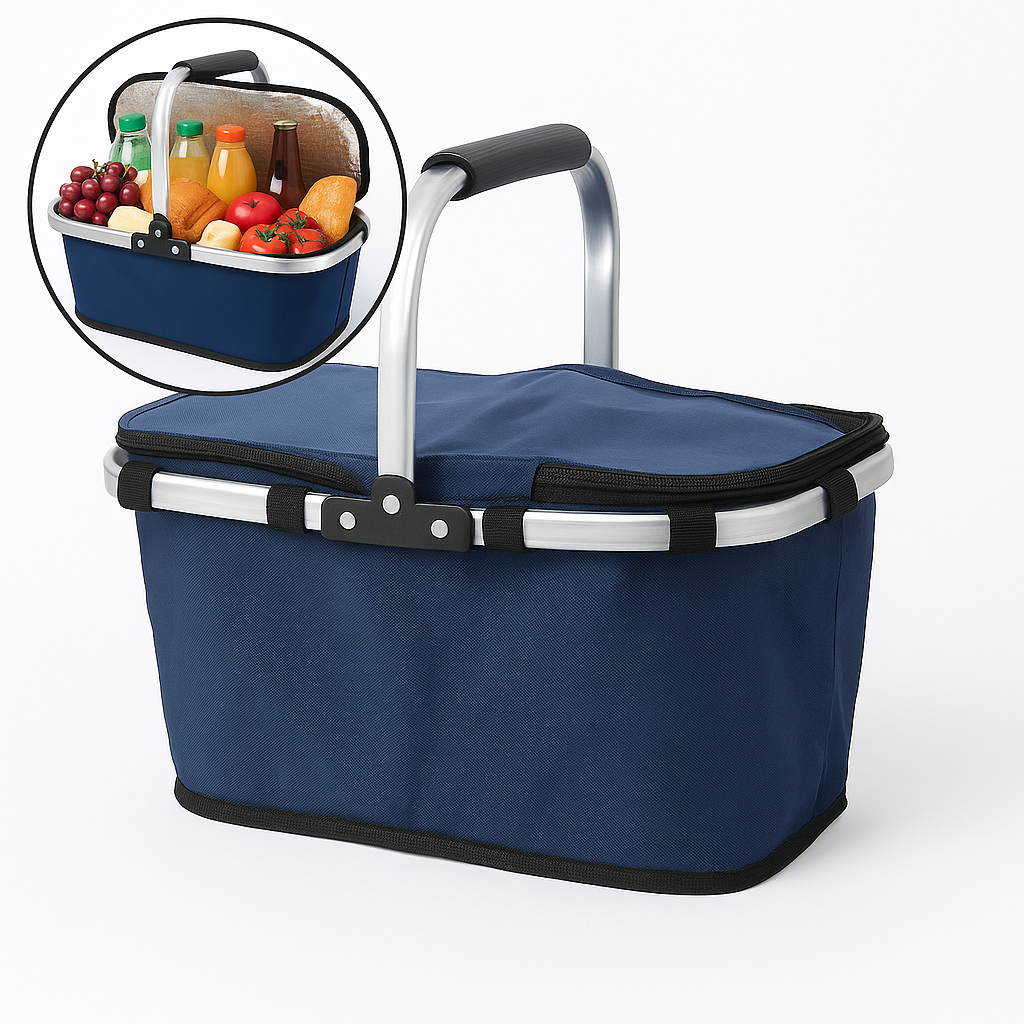 Cesta Térmica Plegable Picnic 39cm Impermeable