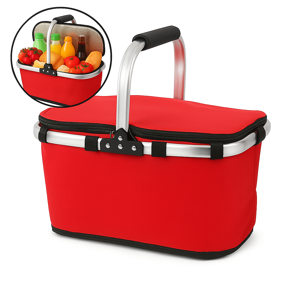 Cesta Térmica Plegable Picnic 39cm Impermeable