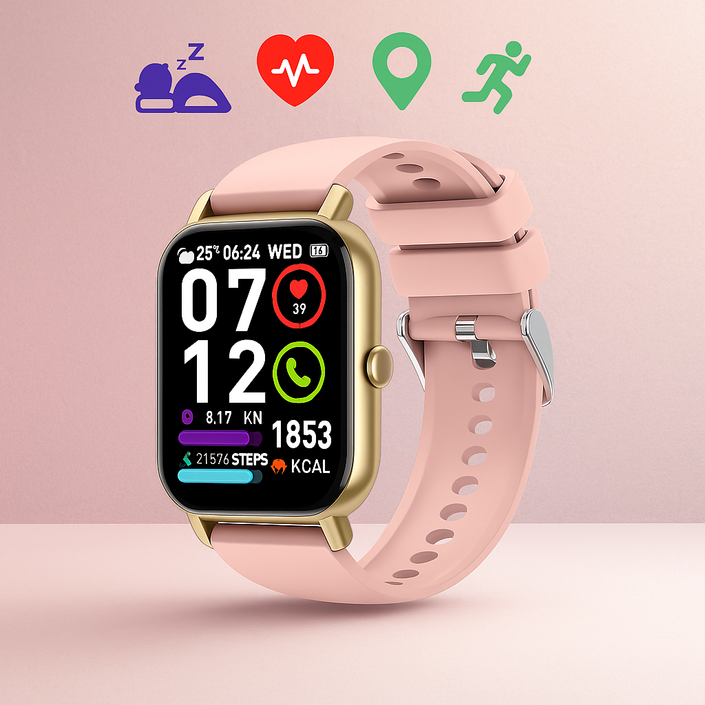 Reloj Inteligente Salud No Invasivo con GPS