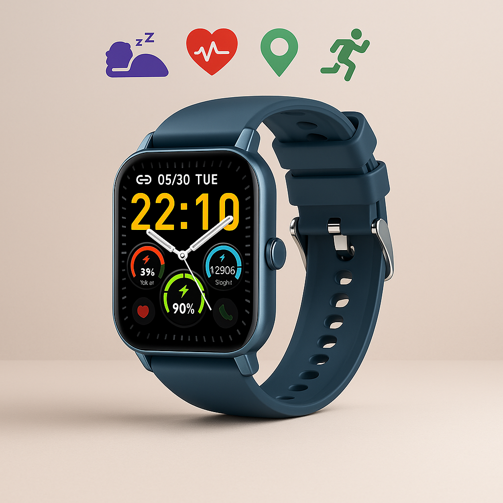 Reloj Inteligente Salud No Invasivo con GPS