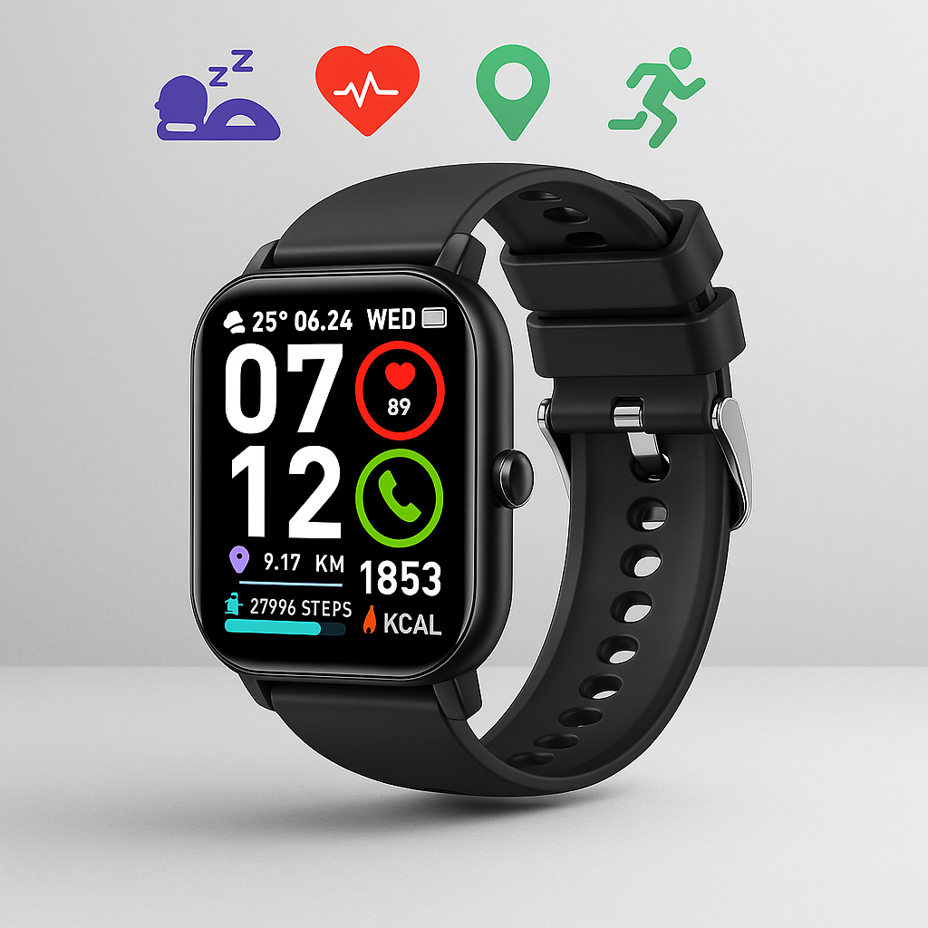 Reloj Inteligente Salud No Invasivo con GPS