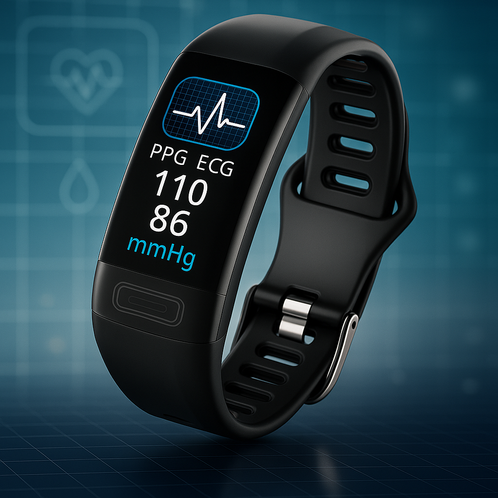 Vyflair | Pulsera Inteligente EKG Presión Arterial Mujer