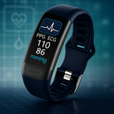 Vyflair | Pulsera Inteligente EKG Presión Arterial Mujer